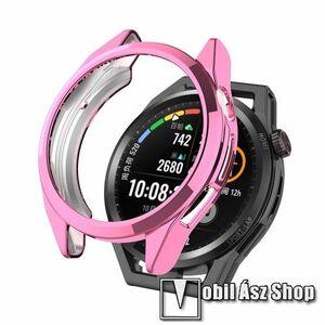 Okosóra szilikontok - GALVANIZÁLT RÓZSASZÍN - HUAWEI Watch GT Runner / Watch GT 3 SE kép