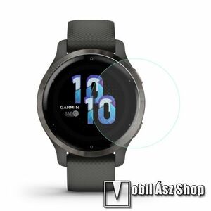 Garmin Venu 2S D34mm, TPU okosóra képernyővédő fólia, 1db, Clear, törlőkendővel kép