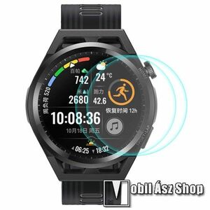 ENKAY okosóra előlap védő karcálló edzett üveg - 2db - 0, 2 mm vékony, 9H, 2.15D, A képernyő sík részét védi - HUAWEI Watch GT Runner / Watch GT 3 SE - GYÁRI kép