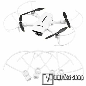 FIMI X8 Mini drónhoz propeller védőburkolat - 1szett / 4db, 27g, műanyag, gyors-kioldású - FEHÉR kép
