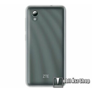 4-OK szilikon védő tok / hátlap - ULTRAVÉKONY! - ÁTLÁTSZÓ - ZTE Blade A31 Lite - USZ31L - GYÁRI kép