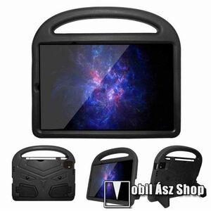 Shockproof EVA habszivacs védő tok / hátlap - FEKETE - hordozó fül, asztali tartó funkciós, ceruzatartó, erősített sarkok - ERŐS VÉDELEM! - Xiaomi Pad 5 / Pad 5 Pro kép