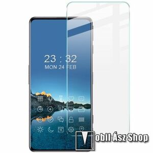 IMAK H előlap védő karcálló edzett üveg - 9H, A képernyő sík részét védi - Xiaomi Redmi K50 Gaming / Xiaomi Poco F4 GT - GYÁRI kép