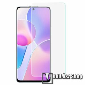 Előlap védő karcálló edzett üveg - 0, 3 mm vékony, 9H, Arc Edge, A képernyő sík részét védi - HUAWEI Honor X30i / Honor X8 / Honor Play6T Pro kép