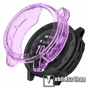 Okosóra szilikontok - ÁTTETSZŐ LILA - GARMIN Instinct 2S kép