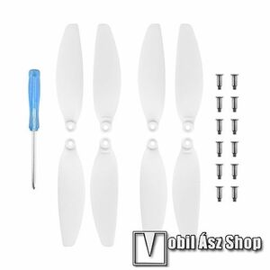 DJI Mavic Mini 2 propeller szett - csavarral, csavarhúzóval, 8.5g - FEHÉR kép