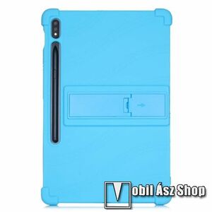 Szilikon védő tok / hátlap - asztali tartó funkciós, ceruzatartó kivágás, erősített sarkok - ERŐS VÉDELEM! - BABAKÉK - SAMSUNG Galaxy Tab S7 Plus / Tab S7 FE / Tab S7 FE 5G / Tab S8 Plus kép