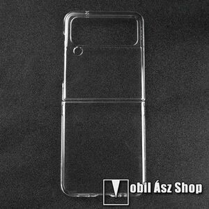 Műanyag védő tok / hátlap - ÁTLÁTSZÓ - SAMSUNG Galaxy Z Flip4 5G kép