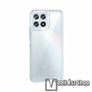 OTT! TRANSPARENT műanyag védő tok / hátlap - ÁTLÁTSZÓ - szilikon szegély, erősített sarkok - ERŐS VÉDELEM! - HUAWEI Honor X30i / Honor X8 / Honor Play6T Pro kép