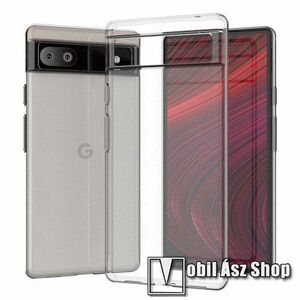 Szilikon védő tok / hátlap - ÁTLÁTSZÓ - Google Pixel 6a kép