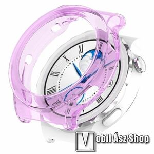 Okosóra szilikontok - ÁTTETSZŐ LILA - HUAWEI Watch GT 3 Pro 46mm / Watch GT 3 Porsche Design kép
