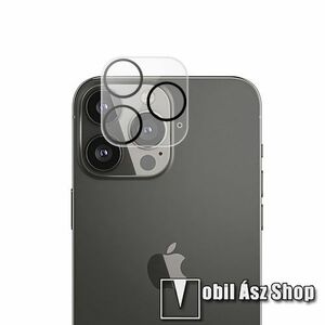MOCOLO kamera lencsevédő karcálló edzett üveg, 9H, 0, 33mm, 1db - APPLE iPhone 14 Pro - GYÁRI kép