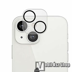 MOCOLO kamera lencsevédő karcálló edzett üveg, 9H, 0, 33mm, 1db - APPLE iPhone 14 - GYÁRI kép