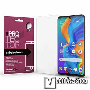 Xpro képernyővédő fólia - Anti-Glare - MATT! - 1db, törlőkendővel, A képernyő sík részét védi! - HUAWEI P30 Lite / HUAWEI nova 4e - GYÁRI kép