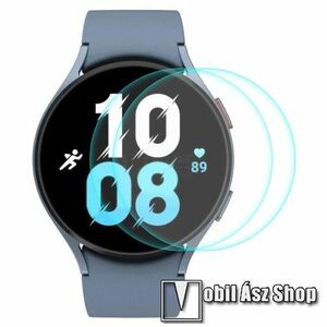 ENKAY okosóra előlap védő karcálló edzett üveg - 2db - 0, 2 mm vékony, 9H, 2.15D, A képernyő sík részét védi - SAMSUNG Galaxy Watch5 40mm (SM-R905F) - GYÁRI kép