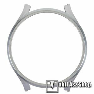 Okosóra műanyag védő tok / keret - GALVANIZÁLT EZÜST - SAMSUNG Galaxy Watch5 Pro (SM-R925F) kép