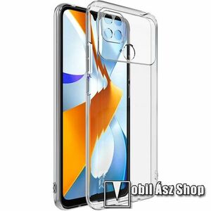 IMAK UX-5 szilikon védő tok / hátlap - 1, 3mm vékony - ÁTLÁTSZÓ - Xiaomi Poco C40 - GYÁRI kép