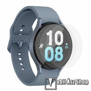ENKAY okosóra TPU képernyővédő fólia - CLEAR - 2db, törlőkendővel - SAMSUNG Galaxy Watch5 44mm (SM-R915F) kép
