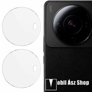 IMAK kamera lencsevédő üvegfólia - 2db, 9H, 0.2 mm, Arc Edges - Xiaomi 12S Ultra (2203121C) - GYÁRI kép