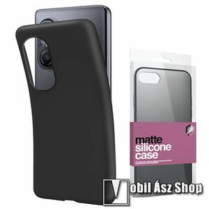 Xpro szilikon védő tok / hátlap - ULTRAVÉKONY! 0.33mm - MATT FEKETE - HUAWEI nova 9 SE / Honor 50 SE - GYÁRI kép