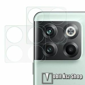 Kamera lencsevédő üvegfólia - 2db, 9H, 0.2 mm, Arc Edges - Oneplus 10T 5G / Ace Pro 5G kép