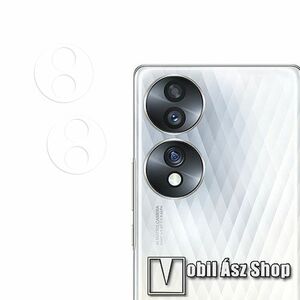 Kamera lencsevédő üvegfólia - 1db, 9H, 0.2 mm, Arc Edges - HUAWEI Honor 70 5G (FNE-AN00) kép
