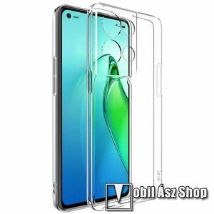 IMAK UX-10 szilikon védő tok / hátlap - 1, 3mm vékony - ÁTLÁTSZÓ - Oppo Reno8 Pro (Global) (CPH2357) / Reno8 Pro Plus (PFZM10) - GYÁRI kép
