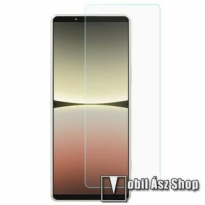 Előlap védő karcálló edzett üveg - 0, 3 mm vékony, 9H, Arc Edge, A képernyő sík részét védi - SONY Xperia 5 IV kép