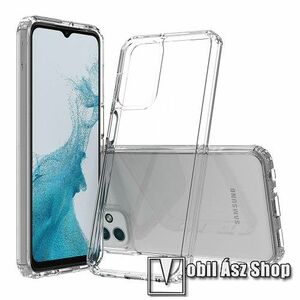 OTT! TRANSPARENT műanyag védő tok / átlátszó hátlap - ÁTLÁTSZÓ - szilikon szegély, erősített sarkok - ERŐS VÉDELEM! - SAMSUNG Galaxy A23 5G (SM-A236B) kép
