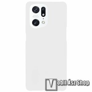 Műanyag védő tok / hátlap - Hybrid Protector - FEHÉR - Oppo Find X5 Pro kép