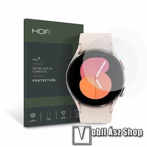 HOFI Glass Pro+ okosóra előlap védő karcálló edzett üveg - 1db, 0.3mm, 9H, A képernyő sík részét védi! - SAMSUNG Galaxy Watch5 40mm (SM-R905F) / Galaxy Watch4 40mm (SM-R860) - GYÁRI kép