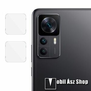 IMAK kamera lencsevédő üvegfólia - 2db, 9H, 0.2 mm, Arc Edges - Xiaomi 12T / 12T Pro / Redmi K50 Ultra - GYÁRI kép