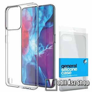 Xpro szilikon védő tok / hátlap - ULTRAVÉKONY! 0.33mm - ÁTLÁTSZÓ - Realme C31 - GYÁRI kép