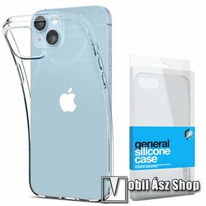 Xpro szilikon védő tok / hátlap - ULTRAVÉKONY! 0.33mm - ÁTLÁTSZÓ - APPLE iPhone 14 Plus - GYÁRI kép