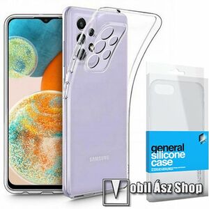 Xpro szilikon védő tok / hátlap - ULTRAVÉKONY! 0.33mm - ÁTLÁTSZÓ - SAMSUNG Galaxy A23 5G (SM-A236B) - GYÁRI kép