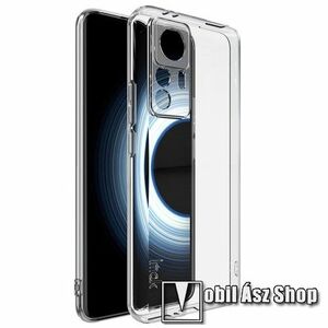 IMAK UX-5 szilikon védő tok / hátlap - 1, 3mm vékony - ÁTLÁTSZÓ - Xiaomi 12T Pro - GYÁRI kép