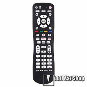 LG / Sony URC7710 utángyártott TV távirányító - 2x AAA elemmel működik (NEM TARTOZÉK) - FEKETE kép