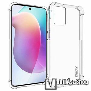 ENKAY HAT PRINCE szilikon védő tok / hátlap - FÉNYES - ÁTLÁTSZÓ - erősített sarkok, ERŐS VÉDELEM! - MOTOROLA Edge 30 Neo - GYÁRI kép