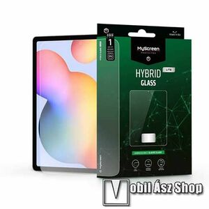 MYSCREEN HYBRIDGLASS Lite Flexible 7H rugalmas edzett üveg képernyővédő fólia, 0, 15 mm vékony, a képernyő sík részét védi - ÁTLÁTSZÓ - SAMSUNG Galaxy Tab S6 Lite (2024) / (2022) / (2020) - GYÁRI kép