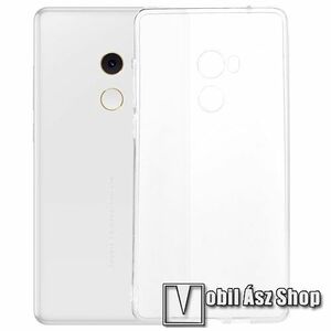 Szilikon védő tok / hátlap - ÁTLÁTSZÓ - Xiaomi Mi Mix 2 kép