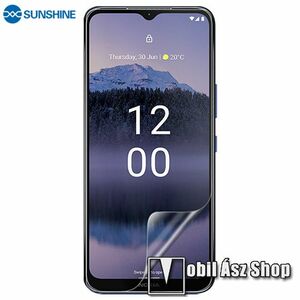 SUNSHINE Hydrogel TPU képernyővédő fólia - Ultra Clear, ÖNREGENERÁLÓ! - 1db, a teljes képernyőt védi - NOKIA G11 Plus - GYÁRI kép