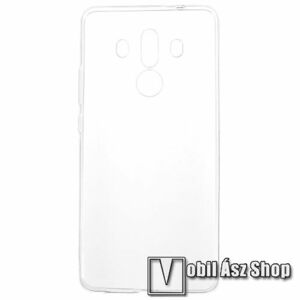 Szilikon védő tok / hátlap - ÁTLÁTSZÓ - HUAWEI Mate 10 Pro kép