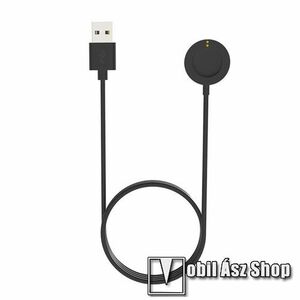 Okosóra USB töltő - mágneses, 1m hosszú - FEKETE - Michael Kors MKT5090 MKT5046 MKT5063 MKT5077 MKT5087 MKT5069 MKT5055 MKT5085 MKT5115 MKT5098 kép