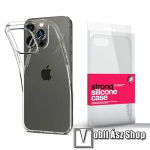 Xpro szilikon védő tok / hátlap - STRONG 2mm - ÁTLÁTSZÓ - APPLE iPhone 14 Pro - GYÁRI kép