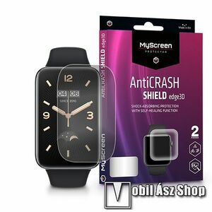MyScreen Protector AntiCrash Shield Edge3D okosóra képernyővédő fólia - Ultra Clear, ÖNREGENERÁLÓ! - 2db - Xiaomi Mi Band 7 Pro - GYÁRI kép
