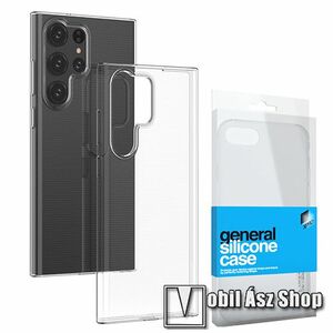 Xpro szilikon védő tok / hátlap - ULTRAVÉKONY! 0.33mm - ÁTLÁTSZÓ - SAMSUNG Galaxy S23 Ultra (SM-S918) - GYÁRI kép