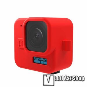 Szilikon védőtok GoPro Hero 11 Black Mini-hez - PIROS kép