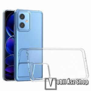 Szilikon védő tok / hátlap - ÁTLÁTSZÓ - Xiaomi Poco X5 / Redmi Note 12 5G kép