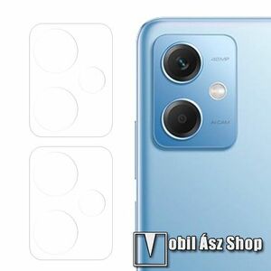 Kamera lencsevédő üvegfólia - 2db, 9H, 0.2 mm, Arc Edges - Xiaomi Redmi Note 12 (China) kép