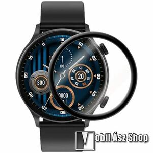 Okosóra Flexible Nano Glass rugalmas edzett üveg - 1db, 3D Curved, A teljes kijelzőt védi! - Haylou Solar Plus RT3 / LS16 kép